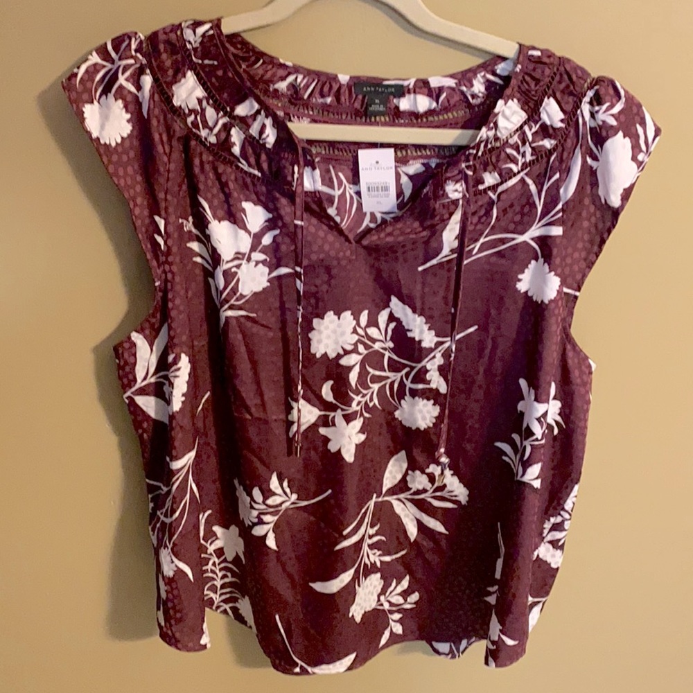 Shirt sleeve blouse